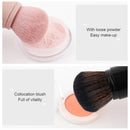 1pcs Portable Loose Makeup Brush Retractable Foundation Concealer Cosmetic Tool