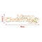 Wood DIY Crafts Wooden Slice Xmas Decoration Merry Christmas Wood Pieces