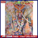 5D DIY Full Drill Diamond Painting Colorful Elephant Cross Stitch Mosaic