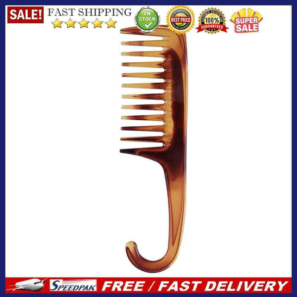 Men Oil Head Hair Comb Plastic Wide Tooth Classic Brush Styling Tool Hair Car