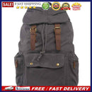 Canvas Travel Backpack Large Capacity Unisex Shoulder Bags (Light Brown)