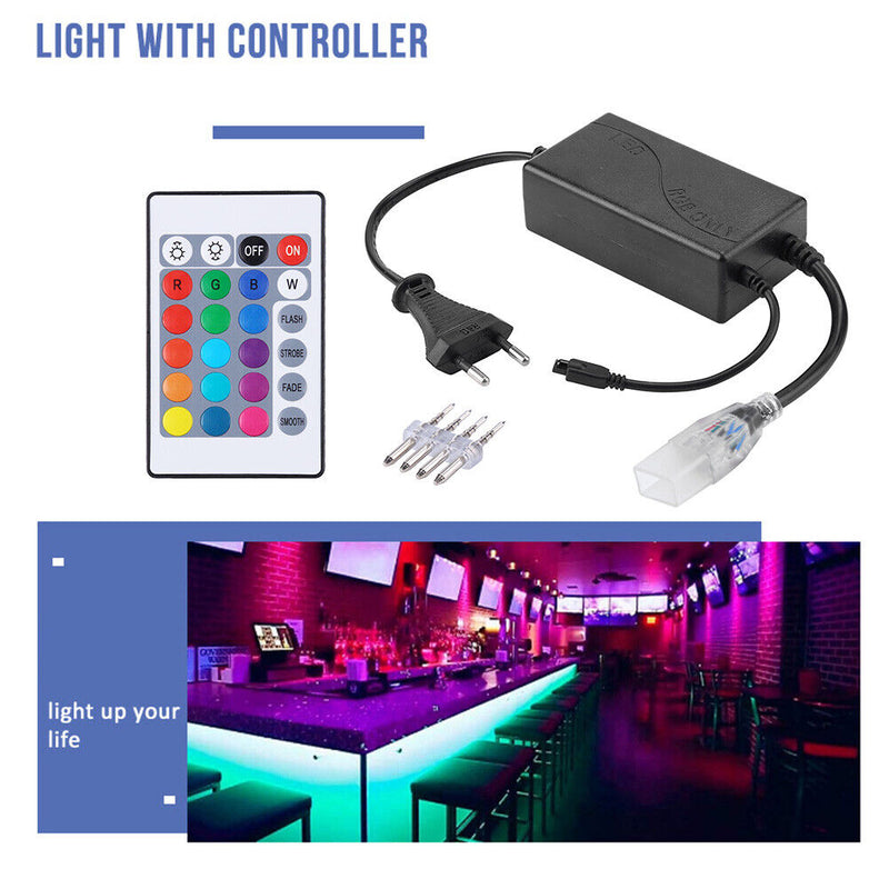 24 Keys LED Controller 4-Pin IR RGB Remote Controllers for 5050 Strip Lighting