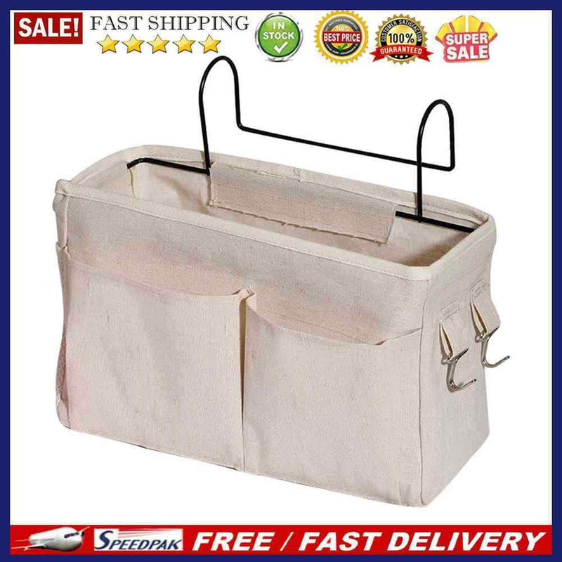 Caddy Hanging Organizer Bedside Storage Hanging Bag for Bunk Dorm Hospital Be