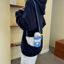 Autumn Winter Dead Bag Soft Fashion Women Duck Shape Knitting Shoulder Bags