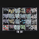 Portable Nail Accessories Holder Display Stand Make Up Drawers Organizer