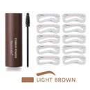 Brow Stencils Powder Kit Waterproof Eyebrow Stamp Set Lasting Contour Makeu
