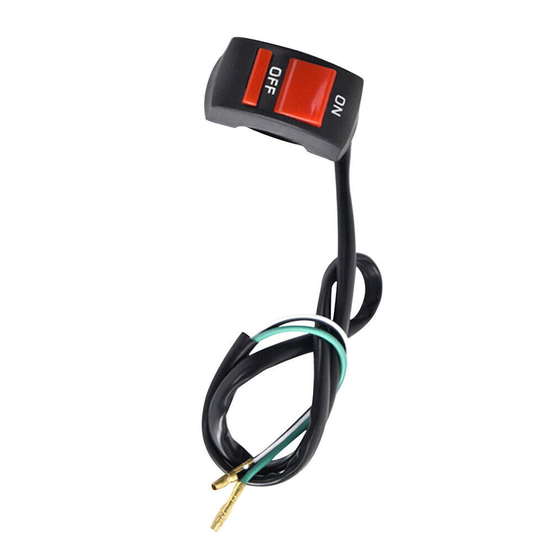 E-Bike LED Light ON/OFF Button for Motorcycle Handlebar Controller Switch Newly