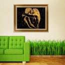 DIY 5D Diamond Embroidery Lovers Kissing Painting Cross Stitch Craft Decor