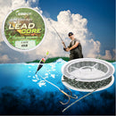 45lb 5m core Braided Camouflage Carp Fishing Line Hair Rigs  Core Newly