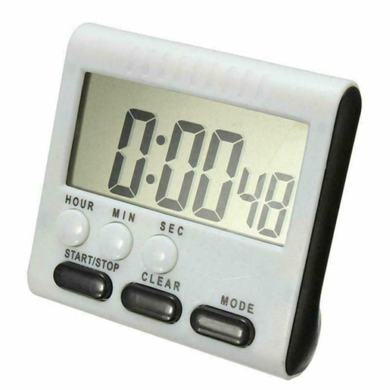 LCD Digital Magnetic Kitchen Cooking Large Timer Loud Count-Down Clock Q1V6