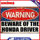 Warning Sheet Metal Drawing Metal Painting Tin Wall Home Poster Bedroom Sign