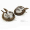 Artificial Bird Nest Realistic Sparrow Home Garden Ornament N2D1 Decoration V4P3