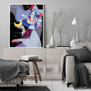Canvas Painted Oil Paint By Numbers Aries Girl DIY Modern Bedroom Wall Art