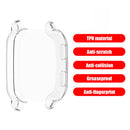 TPU Full Bumper Cover Screen Scratch Case for Garmin Venu Sq (Clear) Newly
