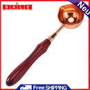 Retro Wooden Handle Wax Sealing Spoon for Wax Stamp Decorative Craft Accessories