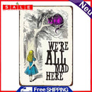 All Mad Metal Retro Tin Sign Art Poster Wall Plate for Living Room Accessories