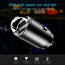 30W Mini USB Mobile Phone Car Charger 5A Dual Ports Fast Charging Phone Adapter
