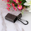Portable Ashtray Cigarette Keychain Outdoor Pocket Smoke Ash Tray (Black