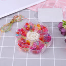 150pcs Mixed Children DIY Beads Set for Jewelry Making Accessory(Crystal 2)