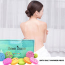 8pcs Skin Moisturizing Exfoliating Essential Oil  Salt Ball Bubble Bomb