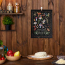 Dark Forest 2022 Lunar Calendar - Moon Phases Hanging Calendar Decoration