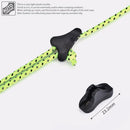 Camping Tent Fastener Rope Buckles Anti Slip Cord Adjuster Tools (40pcs)