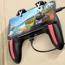 H10 Mobile Controller Telescopic Gamepad Joystick w/Dual Cooling Fan for PUBG