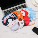 Non Slip Cute Cartoon Mouse Pad Wrist Support Wrist Rest Mice Mat For PC Laptop