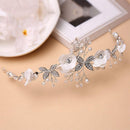 Bridesmaid Headdress Bridal Hair Tiara for Birthday Protagonist Prom Perfor