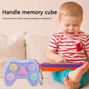 Portable Gamepad Shape Gadget Stress Relief Educational Toys (Light Blue) Newly