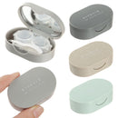 Travel Container Mini Square with Mirror Contact Lenses Box Contact Lens Case