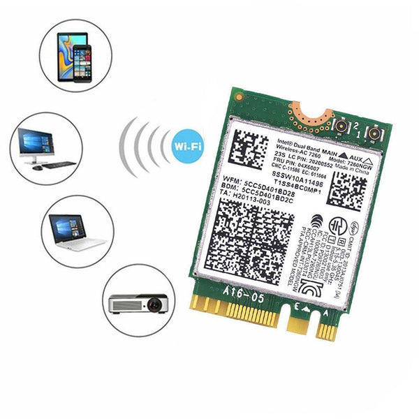 For Lenovo Thinkpad Intel Dual Band Wireless AC Bluetooth E5K3 4.0 N4B0 F7Q0