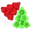 Crafts Making Tools Baking Mould Chocolate Cake Jelly Ice Tray Christmas Mold