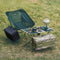 Storage Bag - Molle Waterproof Hanging Pocket for Desk Side (MC Camouflage)