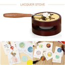 Retro Melting Furnace Sealing Wax DIY Stove Fire Paint Stove Decorative Craft