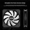 FC120S 12cm DC 12V Computer PC Case Fan LED 4 Pin Power Supply CPU Radiator