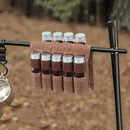Outdoor Spice Bottle Bags Portable Camping Seasoning Bottles Bag (Large)