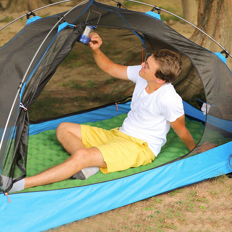 Double Sleeping Bed Camping Mat Inflatable Tent Air Cushion Camping Equipment