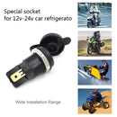 CS-049A1 Waterproof EU Car Cigarette Lighter Socket Outlet for 12-24V Car Marine
