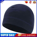 Winter Cycling Hat Fleece Warm Windproof Outdoor Sport Ski Caps (Navy Blue)