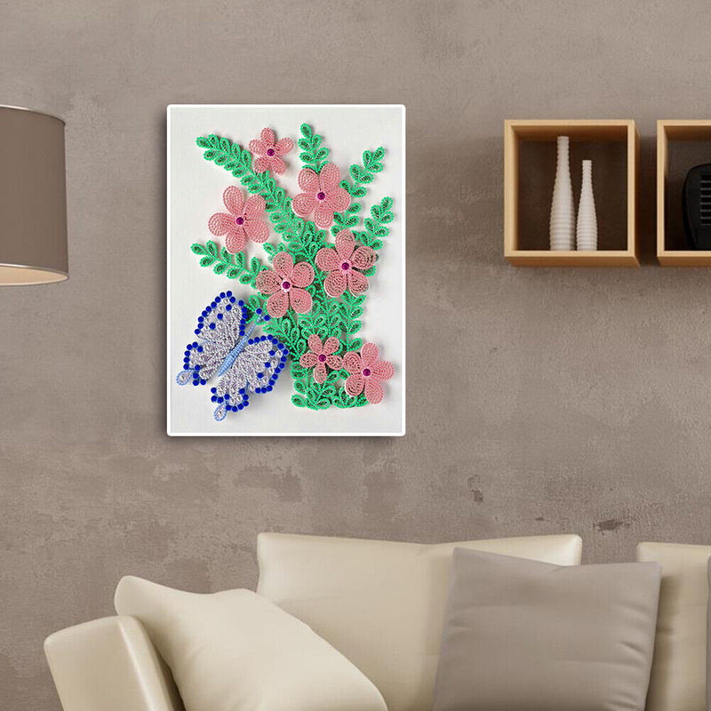 #A Yan Paper Drawing 5D DIY Diamond Painting Special-shaped Partial Drill Decor