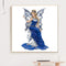 DIY Full Round Diamond Painting Butterfly Fairy Rhinestone Craft Handwork