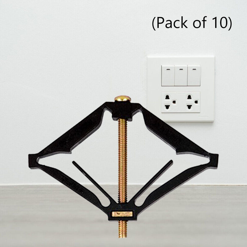 10x Switch Cassette Socket Bottom Box Repair Holder Rod Electrician Accessory