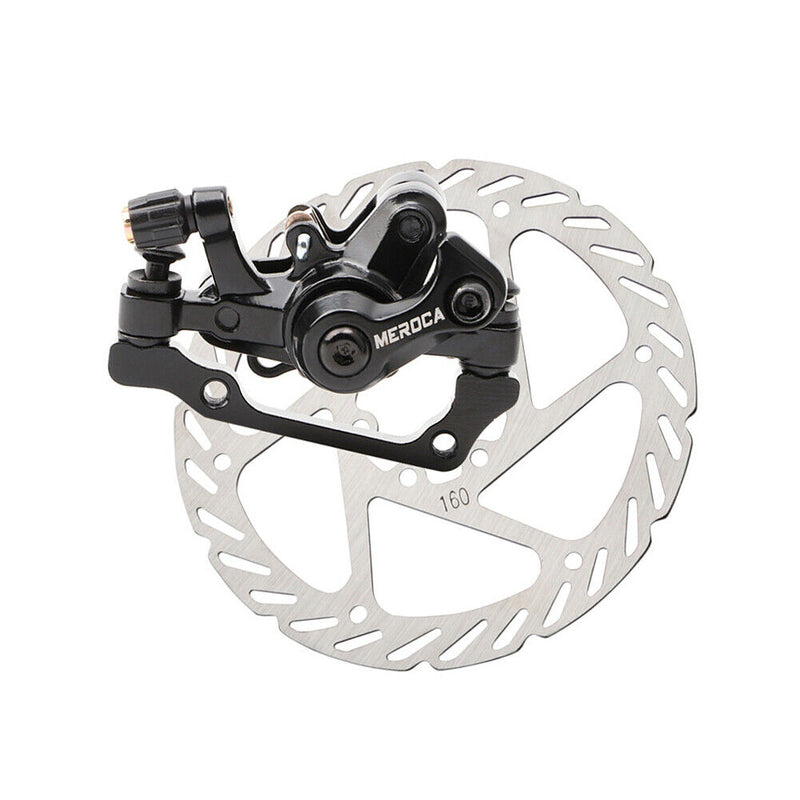 MEROCA MTB Bike Disc Brake Calipers Rotor Set Scooter Front Rear Bicycle Parts