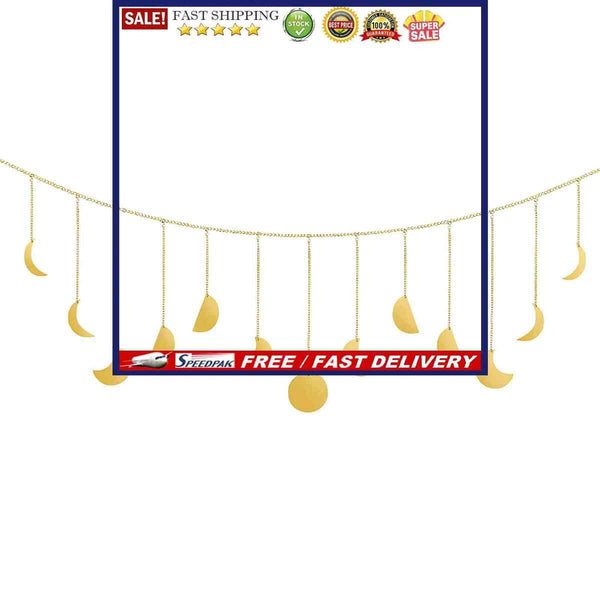 Moon Phase Wall Hanging 13 Pack Moon Hanging Ornaments for Bedroom Office Dorm