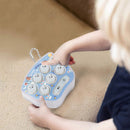 Whack-A-Mole Game - LED Mini Hamster Memory Game Toys Keychain (White) Newly