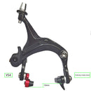 PODAY 1 Pair Folding Bike Road Bicycle C Type Caliper Brake Extend (Red) Newly