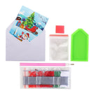 Painting Greeting Cards Xmas Postcards 5D Diamond Painting Merry Christmas