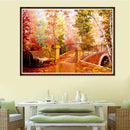 Deciduous Bridge 5D Diamond Painting Embroidery DIY Cross Stitch Home Decor
