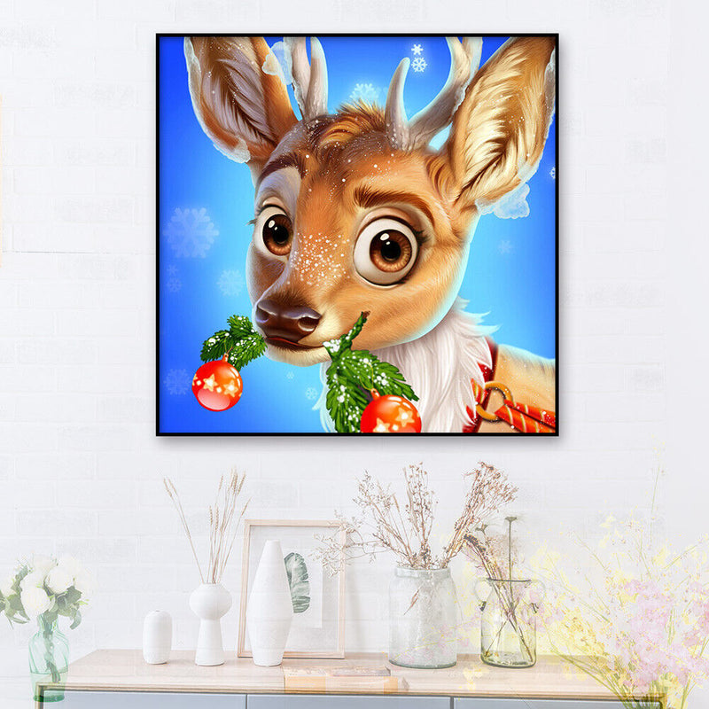 Diamond Embroidery Picture 5D DIY Cute Deer Diamond Painting for Wall Gifts